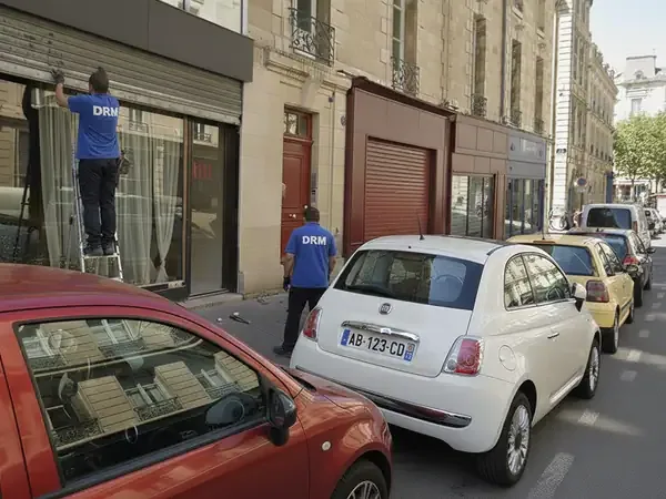 Déblocage de rideau métallique bloqué à Paris 9