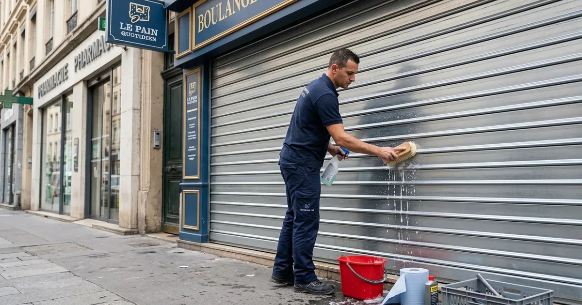 Entretien et maintenance de rideau métallique à Paris 9 Entretien et maintenance de rideau métallique à Paris 9